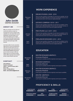 Minimalist Resume Template